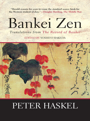 cover image of Bankei Zen